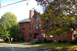 View of the Normal Training school from Washinton Street.